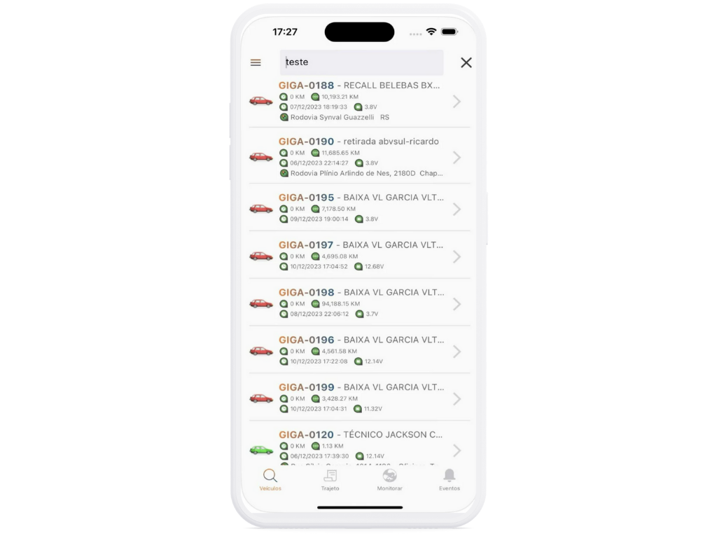 Plataforma TSIGO iPhone